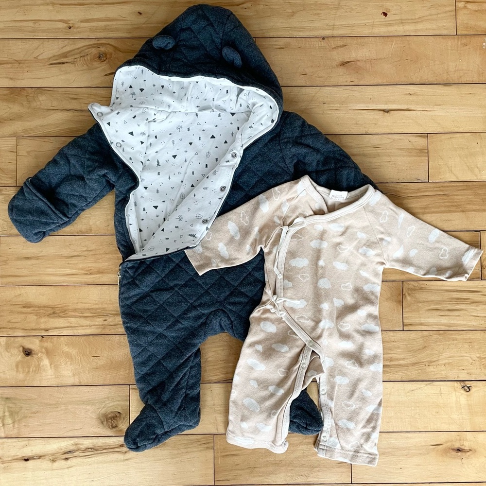 ROCOCO baby bundle gender neutral 3-6months